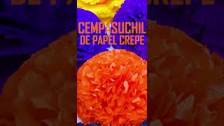 CEMPASUCHIL DE PAPEL CREPE [upl. by Ainafetse]