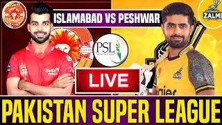 🔴Live PES vs ISL 13th Match PSL Live  Peshawar Zalmi vs Islamabad United Live  cricketlive [upl. by Nylasor]