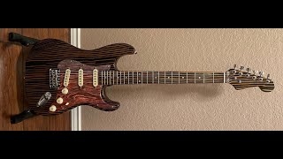 Bad Cat Zebrawood DIY Guitar kit part 2 The BuildDemoReview BIG ANNOUNCEMENT [upl. by Younglove842]