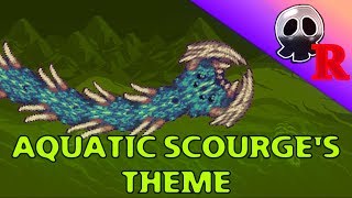 Terraria Calamity Mod Music  quotOutcast of The Sulphurous Seasquot  Theme of Aquatic Scourge [upl. by Eellac791]