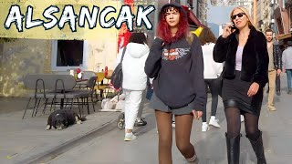 4K Walking Tour in Alsancak Part 2  Izmir Turkey [upl. by Leizo643]