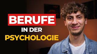 Berufe nach dem Psychologie Studium  30 Berufsmöglichkeiten kurz erklärt [upl. by Nathanil163]