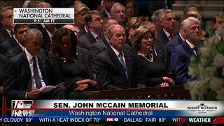 FULL SERVICE Senator John McCain National Memorial Service Washington DC [upl. by Aicirtel]