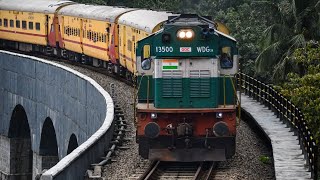 Kollam  Sengottai Railway Line  06102  Kollam  Chennai Egmore Mail  Indian Railways [upl. by Kassia]