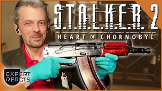 Firearms Expert Reacts to STALKER 2 Heart of Chornobyl Guns  EXP [upl. by Cnut]