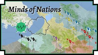 Minds of Nations  Nation Building Simulation Game [upl. by Oinolopa237]