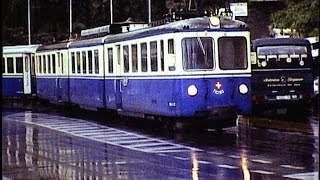 La Centovallina 1981 Acqua Alta a Locarno  Centovallibahn  Narrow gauge railway [upl. by Nnyleuqaj]