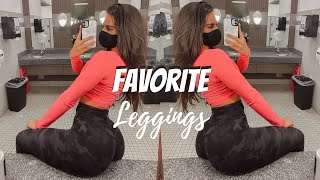 Favorite Leggings OF ALL TIME  LEGGING TRY ON HAUL [upl. by Ecnarual]