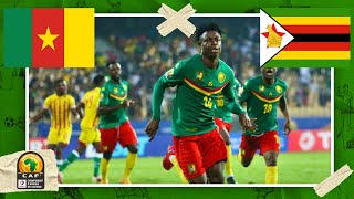 Cameroon vs Zimbabwe  AFRICAN NATIONS CHAMPIONSHIP HIGHLIGHTS  1162021  beIN SPORTS USA [upl. by Lattimer]