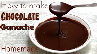 chocolate ganache recipe [upl. by Oznecniv964]