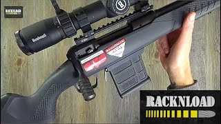 Savage 110 Tactical FULL RACKNLOAD REVIEW [upl. by Puritan]