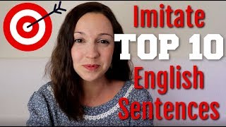 How to Pronounce TOP 10 English Sentences [upl. by Aurel224]