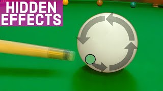 Snooker Physics Of Cue Ball Spin [upl. by Bittencourt]