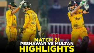 PSL 9  Full Highlights  Peshawar Zalmi vs Multan Sultans  Match 21  M2A1A [upl. by Finley]