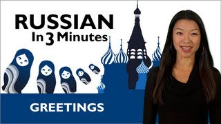 Learn Russian  How to Greet People in Russian [upl. by Geer260]