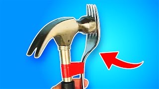 14 MINDBLOWING TOOL HACKS [upl. by Atiuqihc48]