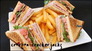 How to Make Club Sandwiches  Club Sandwich Recipe [upl. by Bernice]