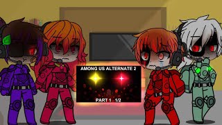 Among us Rodamrix characters react to alternative part 14  Veronica [upl. by Ardnuahs]