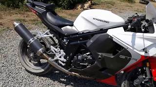 Hyosung GT 650 R 2015 review en español [upl. by Wendeline]