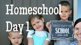 First day of Homeschool [upl. by Lareneg]