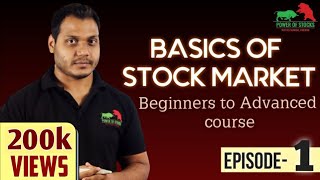 Stock Market Free Course For Beginners To Advanced Episode1 [upl. by Ralston]