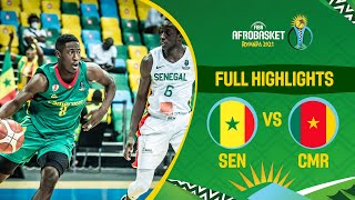 Senegal  Cameroon  Game Highlights  FIBA AfroBasket 2021 [upl. by Carlton684]