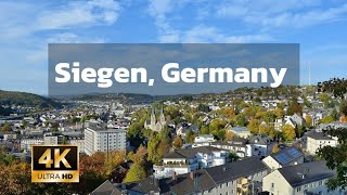 Siegen Germany Walking Tour 4K [upl. by Nilram]