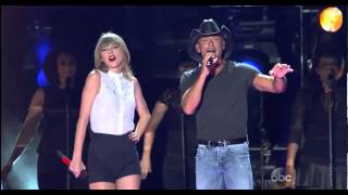 Taylor Swift amp Tim Mcgraw Highway CMA [upl. by Onaicram]