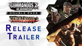 Commandos 2 amp 3 – HD Remaster Double Pack  Release Trailer US [upl. by Louis359]