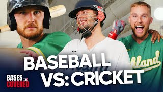 Cricket VS Baseball  ft LAURIE EVANS [upl. by Tocci]