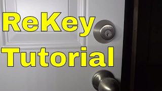 How To ReKey A Weiser LockSmartKey Tutorial [upl. by Jerrilee59]