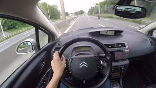 Citroën C4 20 HDi 2007  POV Drive [upl. by Ahseryt]