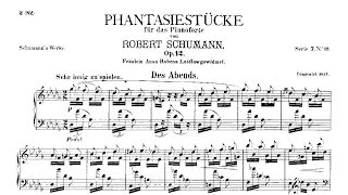 Robert Schumann Fantasiestücke Op 12 1837 [upl. by Wanids134]