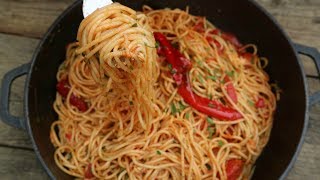 Спагетти Арабьята  Best Spaghetti Arrabiata Arrabbiata recipe  Как приготовить пасту Арабьята [upl. by Halilak]