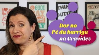 Dor no pé da barriga na gravidez [upl. by Celisse988]