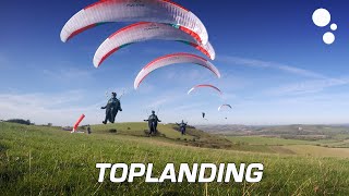 Paragliding Skills Toplanding in light winds [upl. by Ardys]