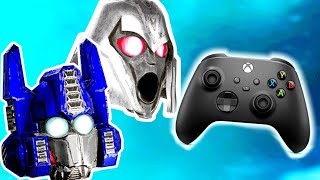 PRIME AND MEGATRON FIGHT OVER CONTROLLER [upl. by Lizbeth]