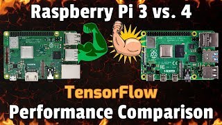 Raspberry Pi 3 vs Raspberry Pi 4 Performance with TensorFlow TF Lite amp Coral USB Accelerator [upl. by Nosle124]