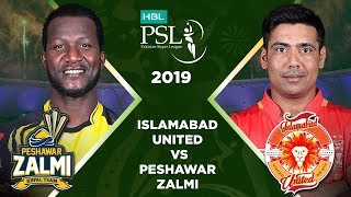 Match 21 Full Match Highlights Peshawar Zalmi vs Islamabad United  HBL PSL 4  HBL PSL 2019 [upl. by Harim]