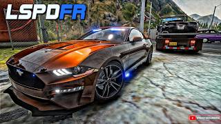 GTA 5 MODS LSPDFR HIGHWAY PATROL SUNDAY SUPERCARS CHASE [upl. by Kirchner]