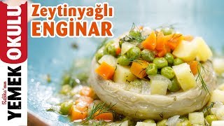 Zeytinyağlı Enginar Tarifi  Kalbi Olan Sebze Enginar [upl. by Hsizan561]