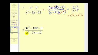 Simplifying Rational Expressions [upl. by Maris]