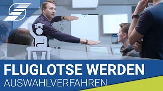 Fluglotse werden  Auswahlverfahren und Ausbildung [upl. by Einafets]