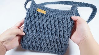 🌈Como Tejer Bolso Cartera PARA EL DIARIO 4 Crochet Ganchillo😍 Punto Gota [upl. by Leyes81]