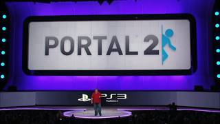 E3 2010 Portal 2 surprise announcement at Sonys press conference [upl. by Nor369]