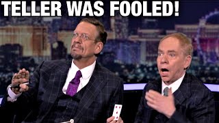 The Card Trick That FOOLED Teller REVEALED [upl. by Hailat]