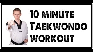 10 minute taekwondo workout [upl. by Acined]