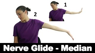 Nerve Glide  Median  Ask Doctor Jo [upl. by Cheshire]