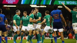 France v Ireland  Match Highlights and Tries  Rugby World Cup [upl. by Fenny]