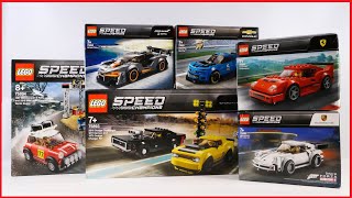 LEGO SPEED CHAMPIONS 2019 SETS COLLECTIONCOMPILATION [upl. by Adnerol796]